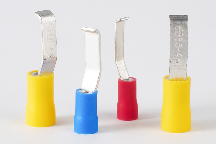 Doppel -Crimp -Vinyl -isoliertes lippenblattklatesklang