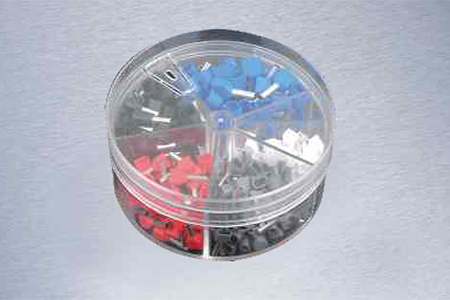 250pcs isoliertes Kabelend -Endanschluss -Kit