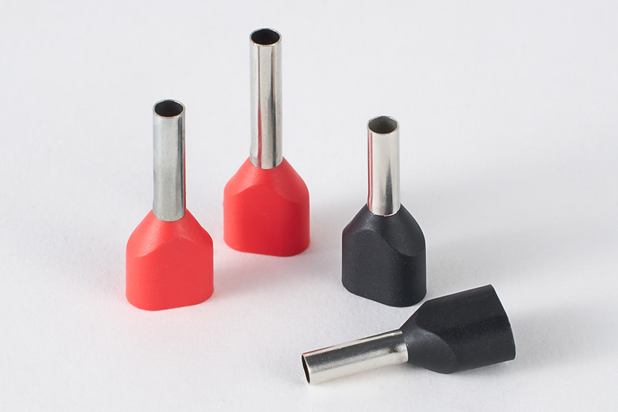 Einfacher Eingang Isoliertes Twin Cord End Terminal